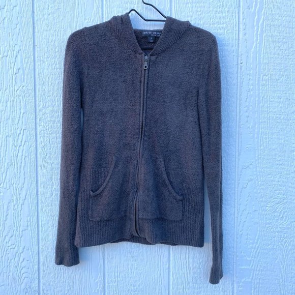 Barefoot Dreams Sweaters - Barefoot Dreams CozyChic Lite Hoodie Brown Medium